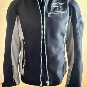 Stella Motorcycle Black Jacket with Logo